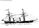 dibujo barco