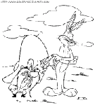 dibujo bugs bunny