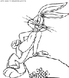 dibujo bugs bunny