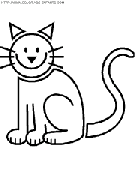 dibujo gatos
