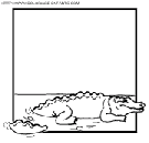 dibujo crocodilos