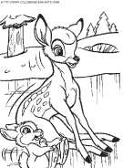 dibujo bambi