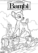 dibujo bambi