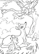 dibujo bambi