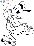 dibujo pato donald