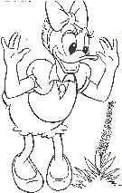 dibujo pato donald