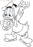 dibujo pato donald