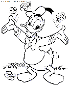 dibujo pato donald