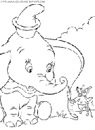 dibujo dumbo