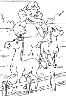 dibujo elefantes