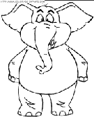 dibujo elefantes