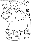 dibujo elefantes