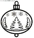 dibujo navidad bolas