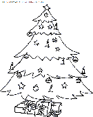 dibujo navidad arbol de navidad