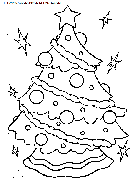 dibujo navidad arbol de navidad