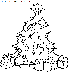 dibujo navidad arbol de navidad