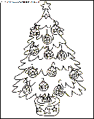 dibujo navidad arbol de navidad