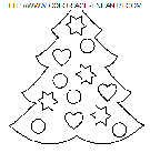 dibujo navidad arbol de navidad