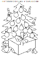 dibujo navidad arbol de navidad