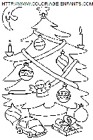 dibujo navidad arbol de navidad