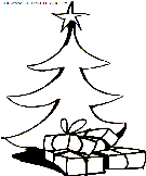 dibujo navidad arbol de navidad