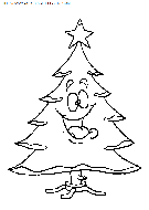 dibujo navidad arbol de navidad