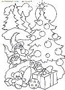 dibujo navidad arbol de navidad