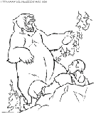 dibujo hermano oso