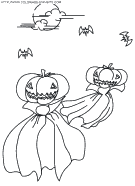 dibujo calabazas halloween