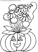 dibujo calabazas halloween