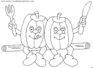 dibujo calabazas halloween