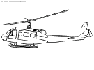 dibujo helicoptero