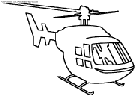 dibujo helicoptero