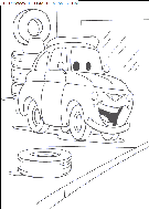 dibujo cars