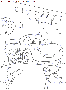 dibujo cars