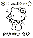 dibujo hello kitty