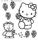 dibujo hello kitty