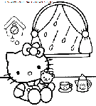 dibujo hello kitty