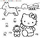 dibujo hello kitty