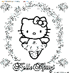 dibujo hello kitty