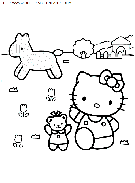 dibujo hello kitty