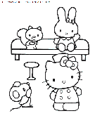 dibujo hello kitty