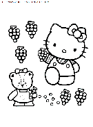 dibujo hello kitty