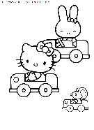 dibujo hello kitty