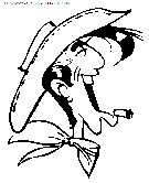 dibujo lucky luke