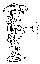 dibujo lucky luke