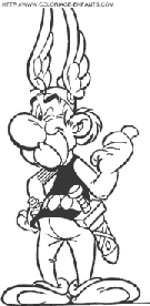 dibujo asterix