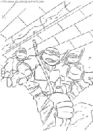 dibujo las tortugas ninja turtles