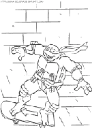 dibujo las tortugas ninja turtles