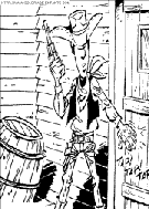 dibujo lucky luke